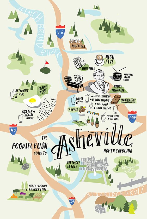 Food Bloggers' Guide of Where to Eat in Asheville, NC | foodiecrush.com: 