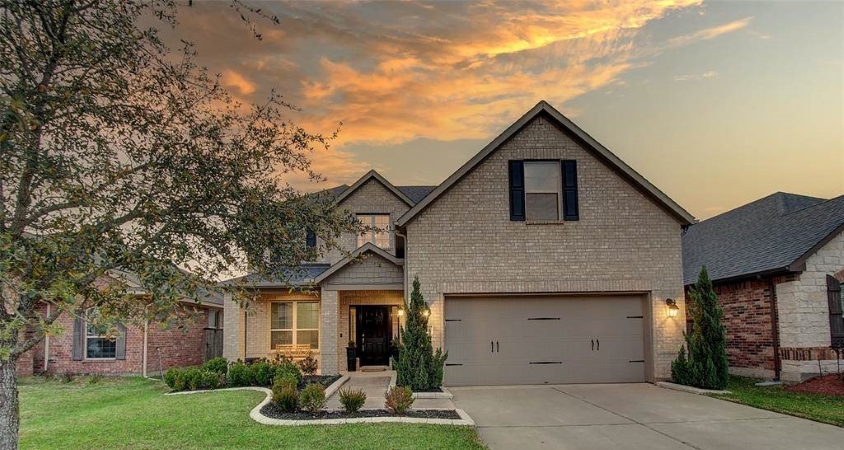 single-family home in Katy, TX -- one of the Houston suburbs