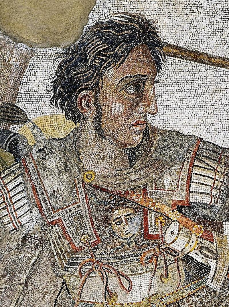 mosaic of alexander the great