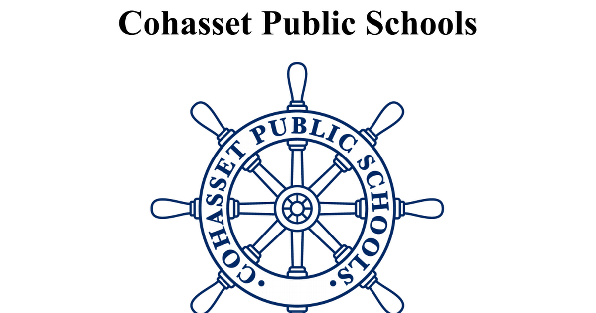 Cohasset Public Schools Guide to Remote Learning Final.pdf