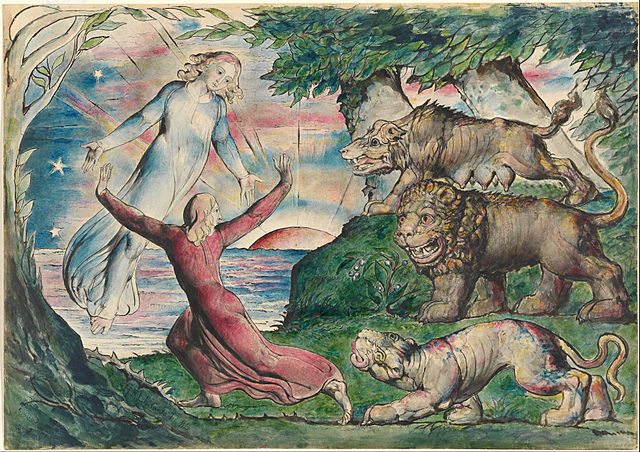 William Blake was an experimental watercolor painter.