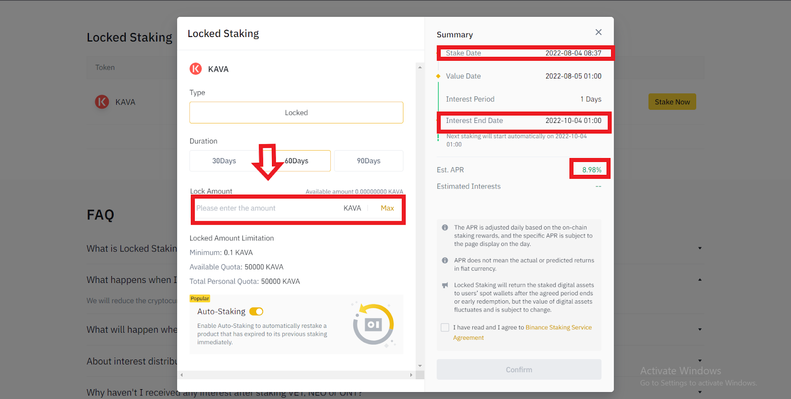 How to Stake Kava: Is 110% APY on BUSD legit? 9