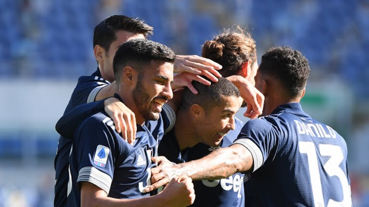 Juventus chiến thắng Lazio bước vào bán kết Coppa Italia