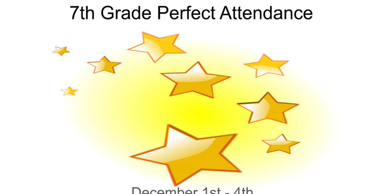 7th Grade PA December 1-4