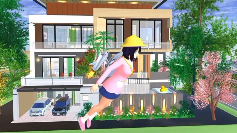 Id Sakura School Simulator Rumah Mewah 3 Lantai