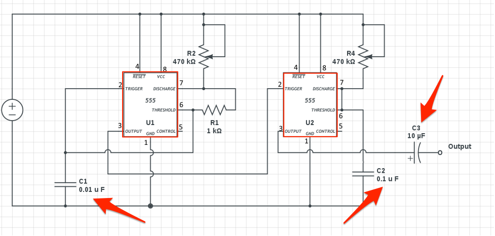 Diagram of DIY Timer Circuit