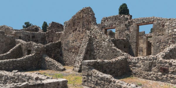 The historic ruins of Pompeii. Image Source: Wikimedia user Jebulon on July 21st, 2015.