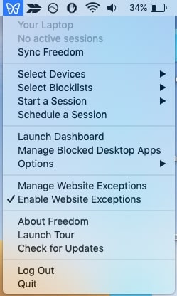 How to block email desktop apps