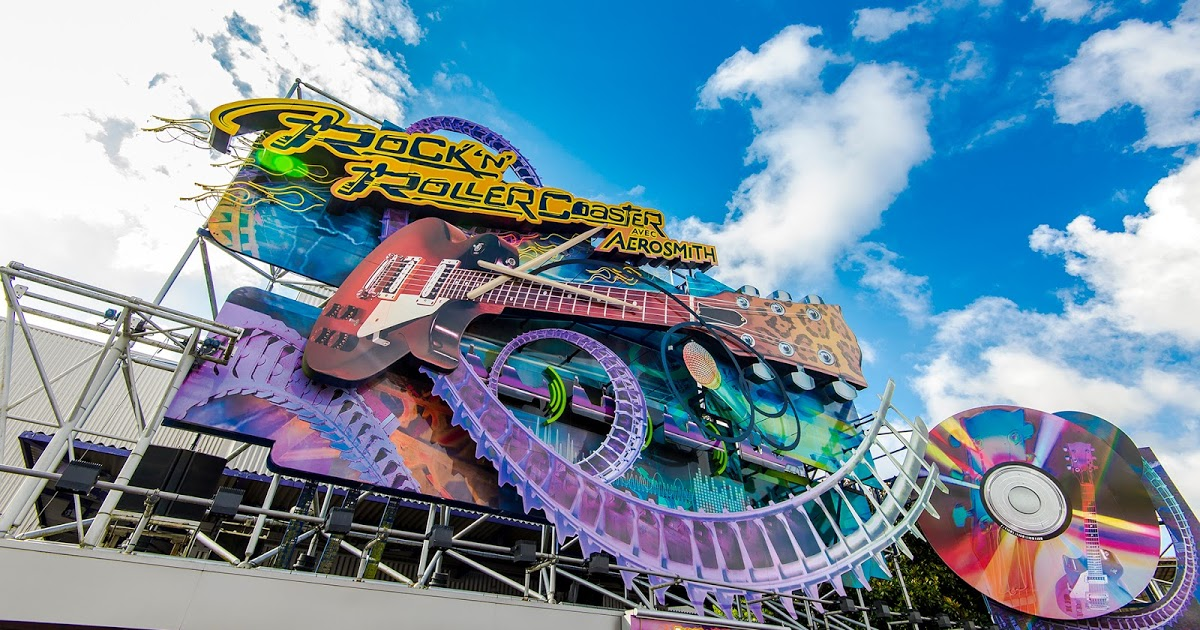 Посетить Rock’n’Roller Coaster avec Aerosmith в Диснейленде в Париже