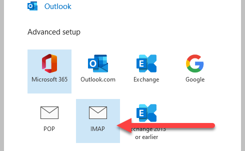 Come si imposta Outlook? (How do I set up Outlook?) Italy