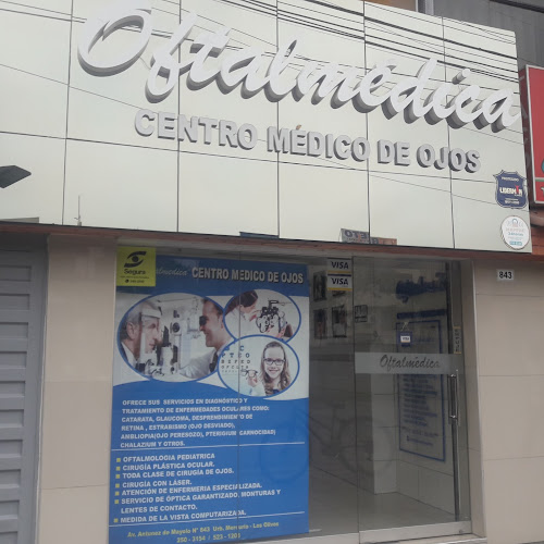Oftalmedica Centro Médico De Ojos - Oftalmólogo