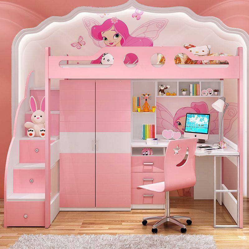 giường tầng màu hồng, 101+ Mẫu giường tầng màu hồng đẹp nhất dành cho bé gái, Quạt trần đèn trang trí cao cấp Mr.Vũ