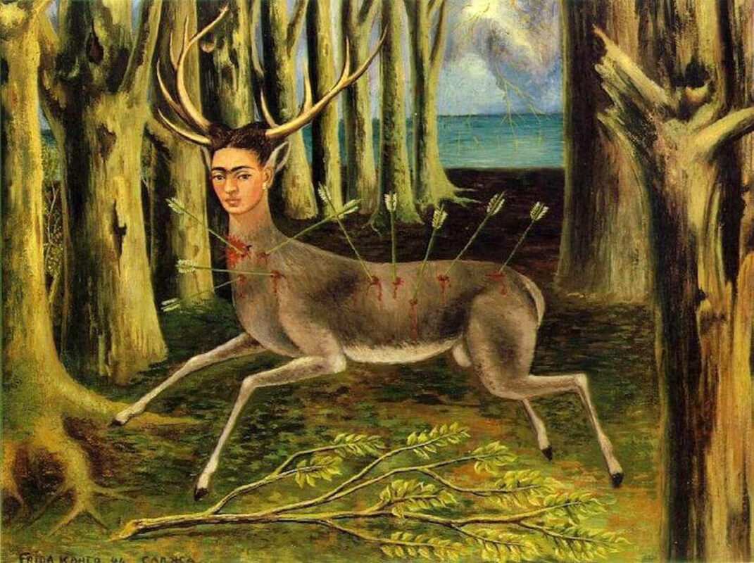 wounded deer frida kahlo