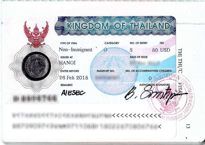 Dịch vụ làm visa Thái Lan - Dịch vụ xin visa Thái Lan của Lữ hành Việt Nam