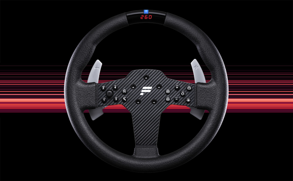 ブラックフライデーでFANATECのCSL Steering Wheel P1 V2ステアリング 