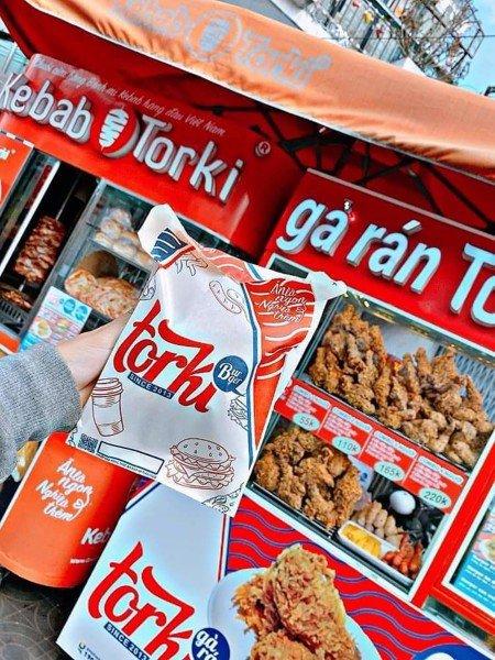 Torki là tiệm bánh mì kebab được đông đảo khách hàng ưa thích