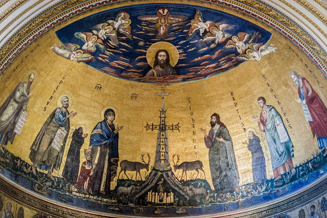 Chờ đợi Phục Sinh: viếng bức tranh khảm của Đền thờ Thánh Gioan Lateran