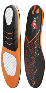 EASYFEET Flame Boost insoles, orthotic inserts for walking and running