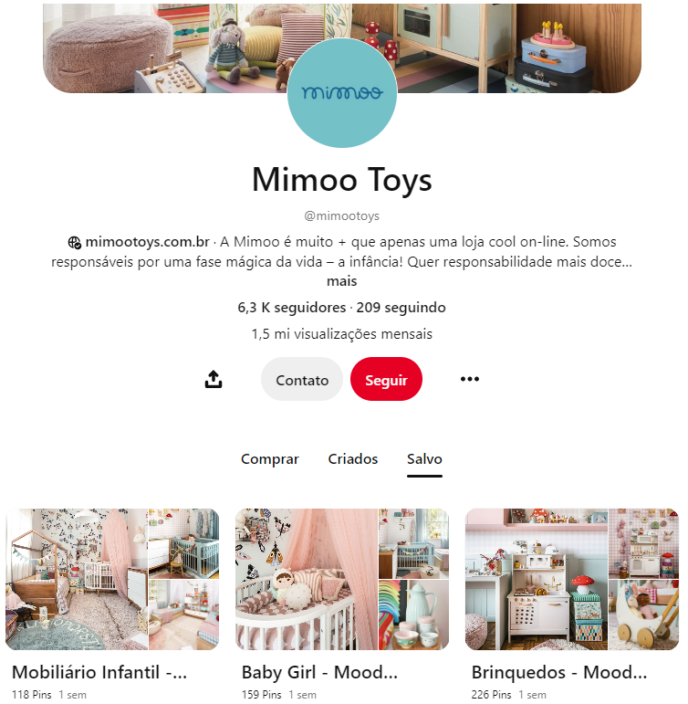 perfil mimoo toys no pinterest