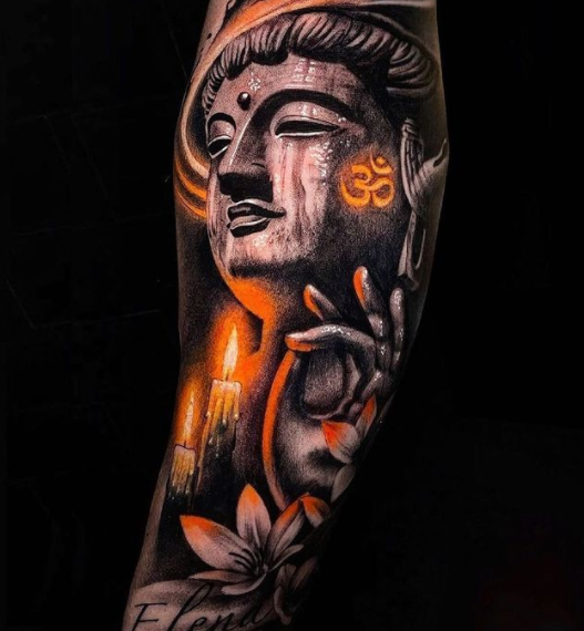 Magnificent Buddha Tattoo Full Sleeve