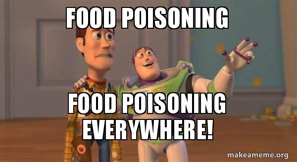 Food poisoning meme
