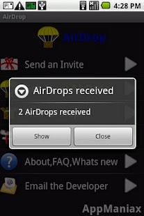 AirDrop apk Review