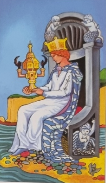 Queen of Cups - story telling with the cards
