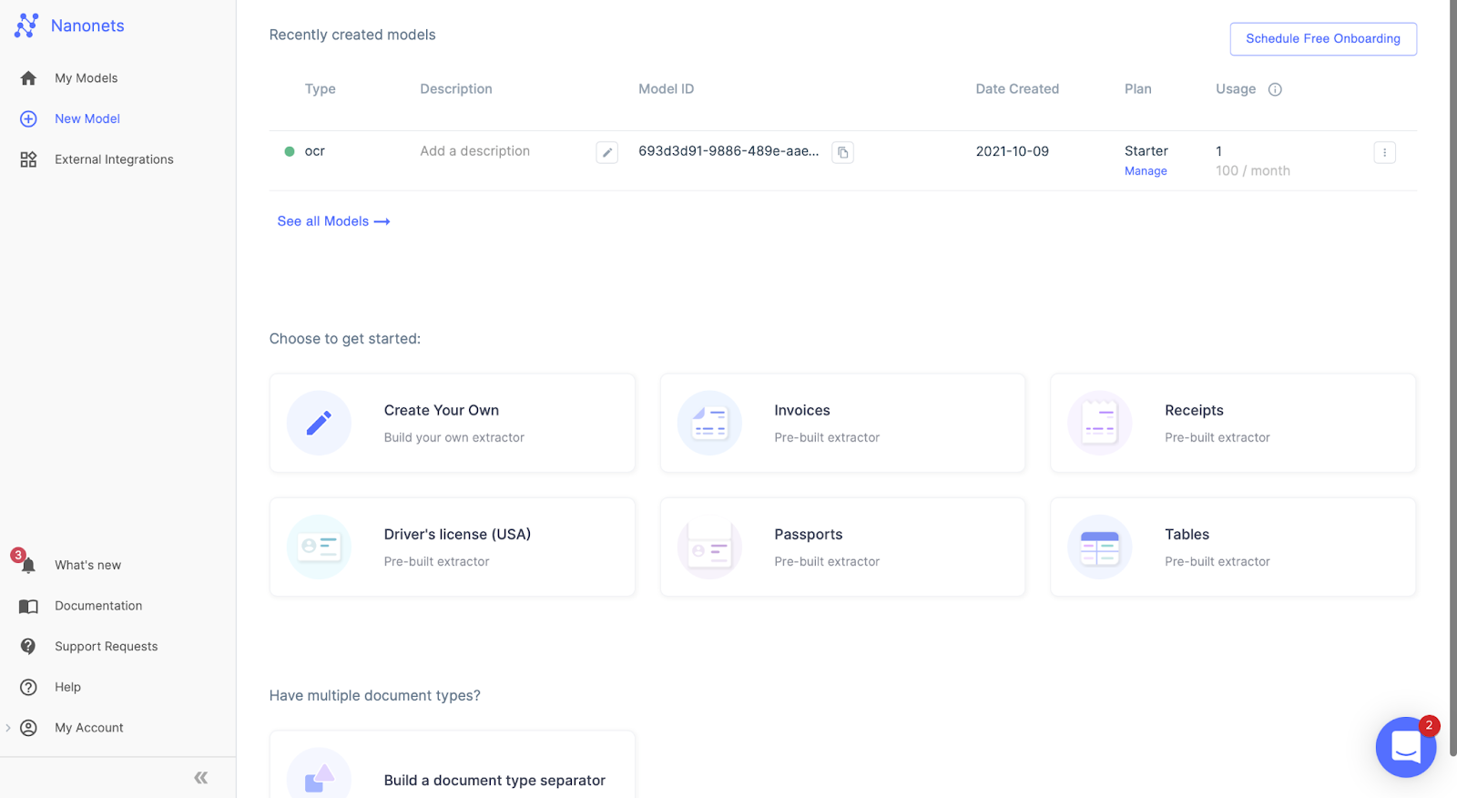 Nanonets - Checkbox Detection