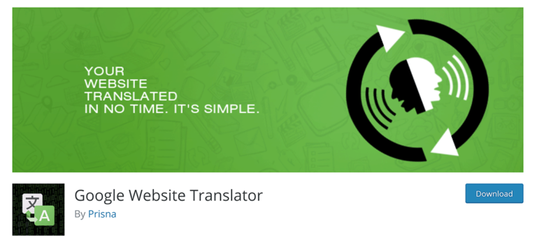 Traductor de sitios web de Google