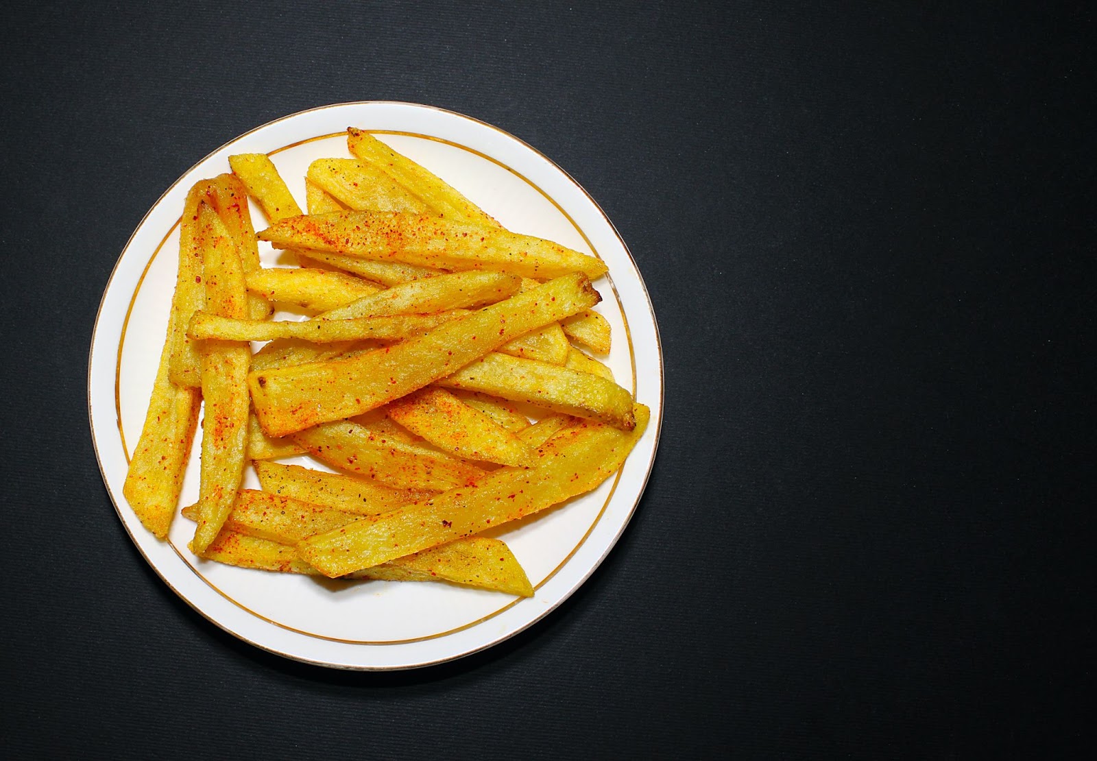 should i buy an air fryer; fries on a plate