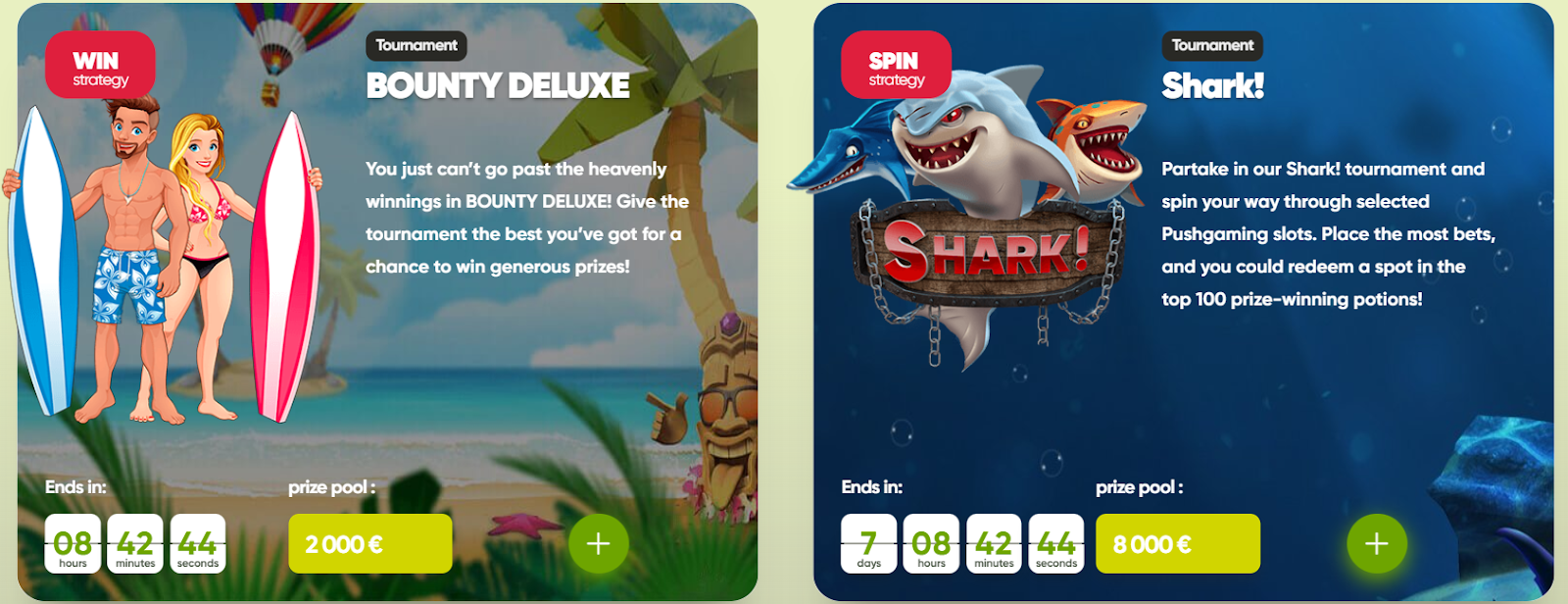 Bonus de bienvenue Fresh Casino