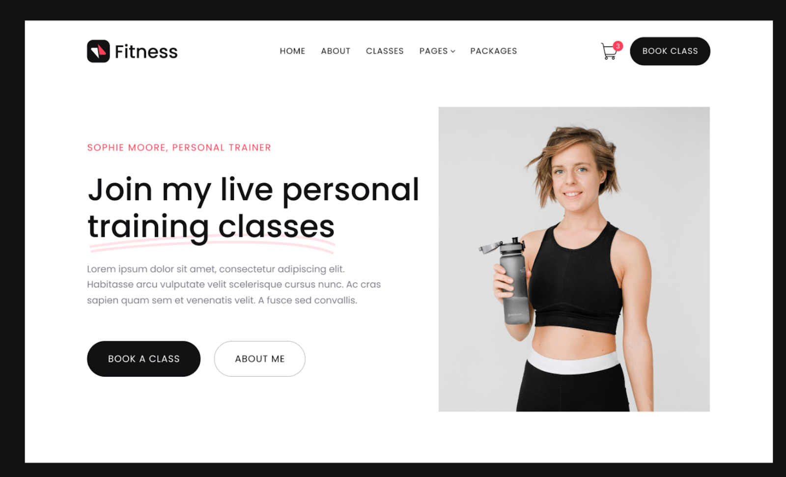 Fitness Webflow Template 