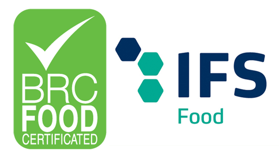 BRC FOOD CERTIFICATE AND IFE FOOR CERTIFICATE
