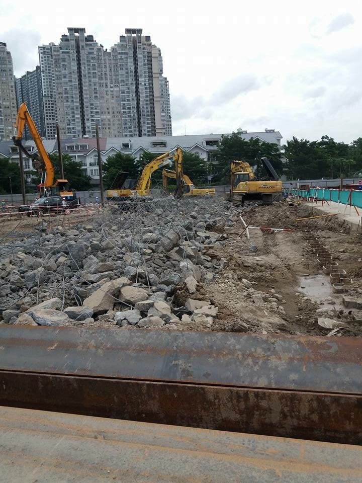 Thời gian tháo dỡ tạo mặt bằng nhanh chóng
