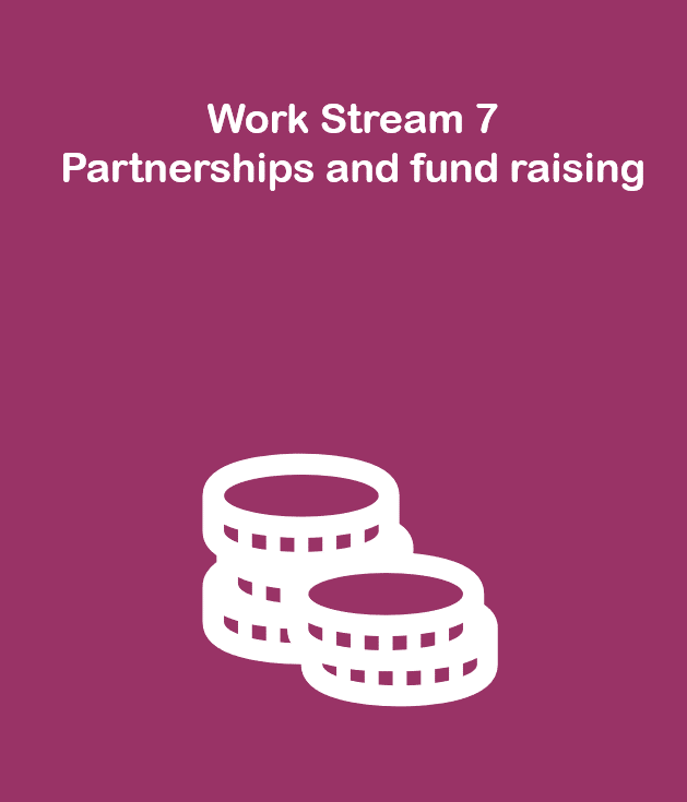 Work Stream 7: Partnerships and fund raising