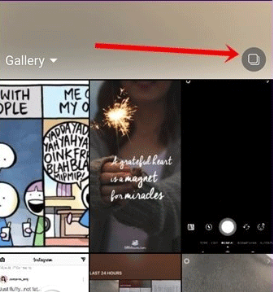 step 2-Add multiple photos and videos at once- 8 tips and tricks for Instagram Stories you probably didn't know