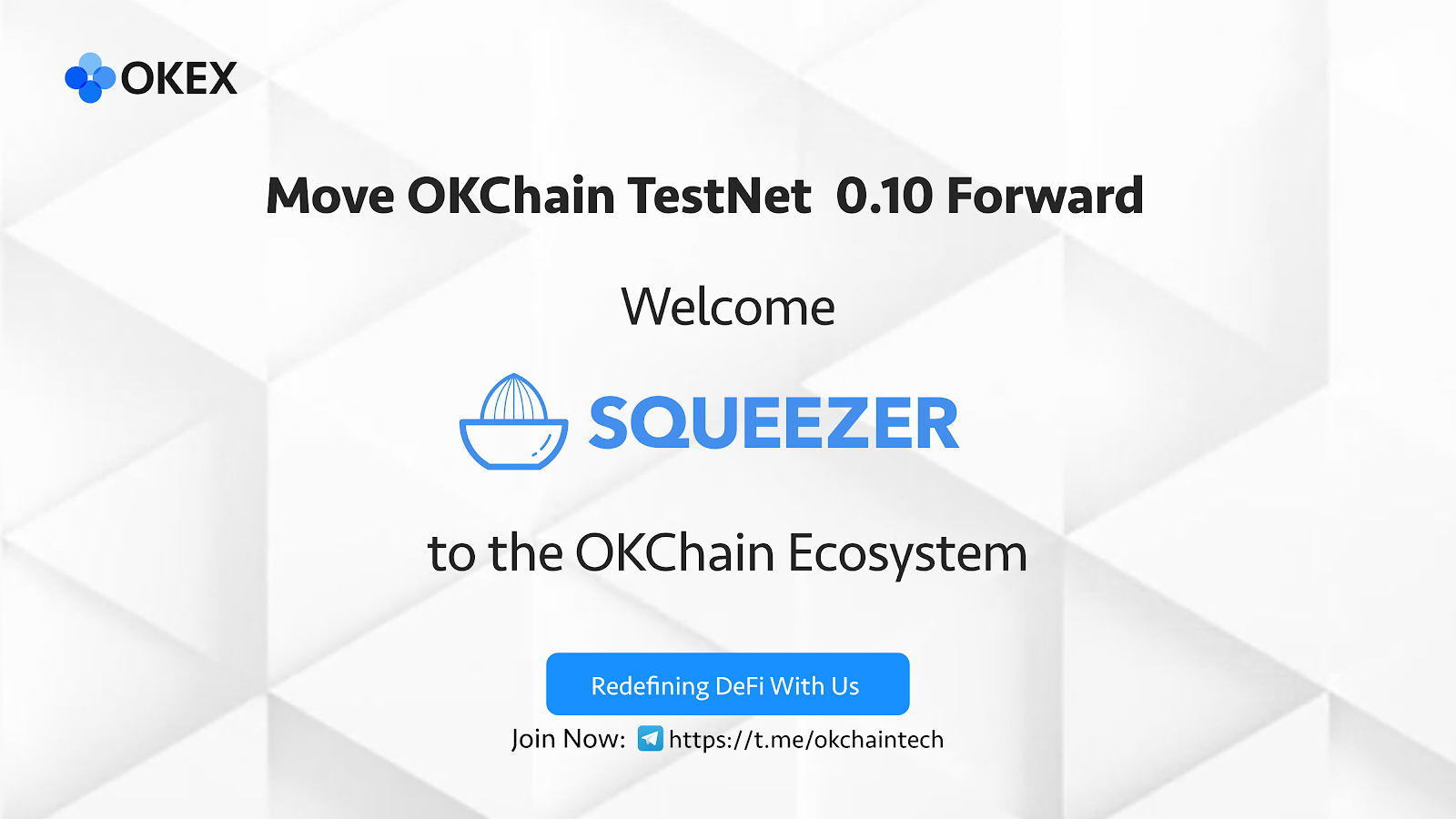 Squeezer Joins OKChain Ecosystem | OKChain| OKEx Academy ...