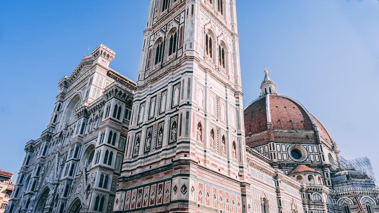 Free Low Angle Photo of The Florence Cathedral Stock Photo