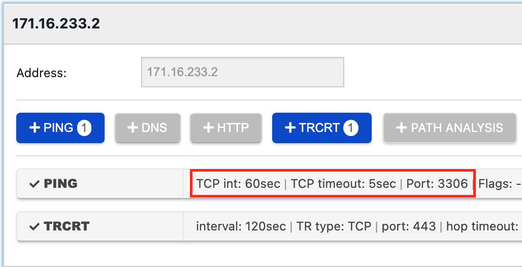 Monitor a custom target thick application