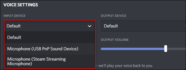 Change Audio Format of Discord