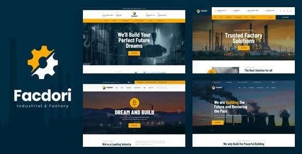 Drupal 9 theme Facdori