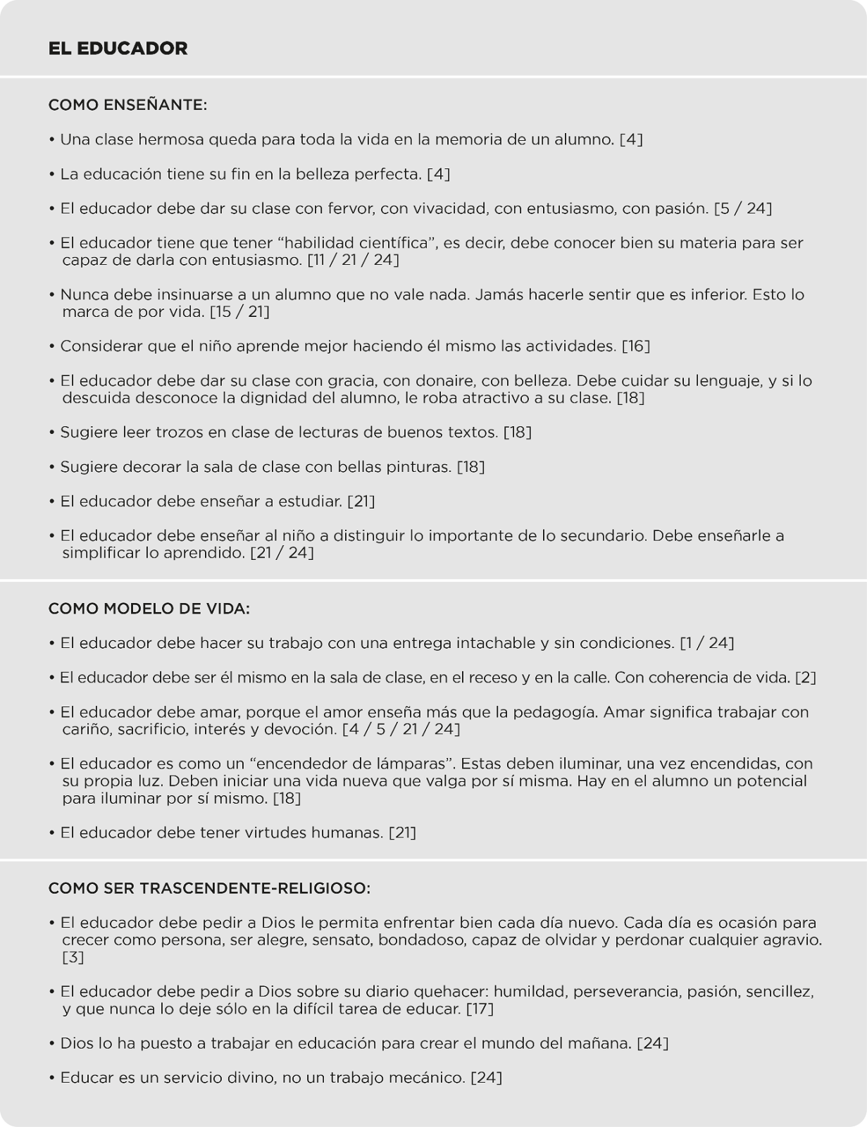 el educador
