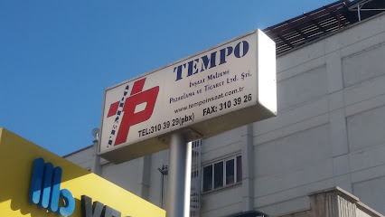 Tempo İnşaat Malzeme Pazarlama ve Ticaret Ltd. Şti.