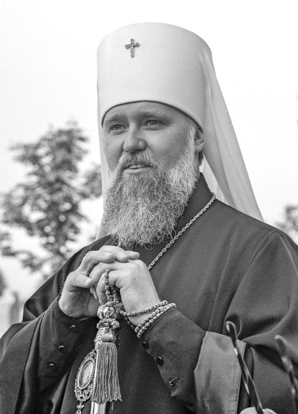 Митрополит Київський і Галицький, патріарший екзарх України Філарет, Київ, 1971 рік.