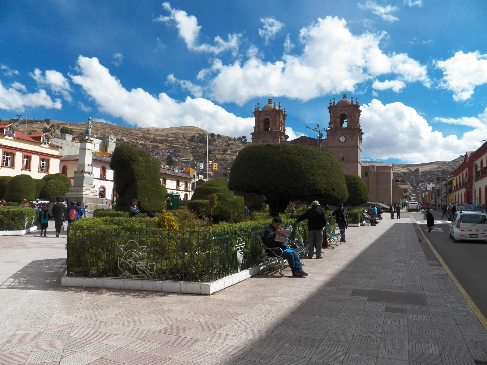 Plaza de Armas, Puno, Peru