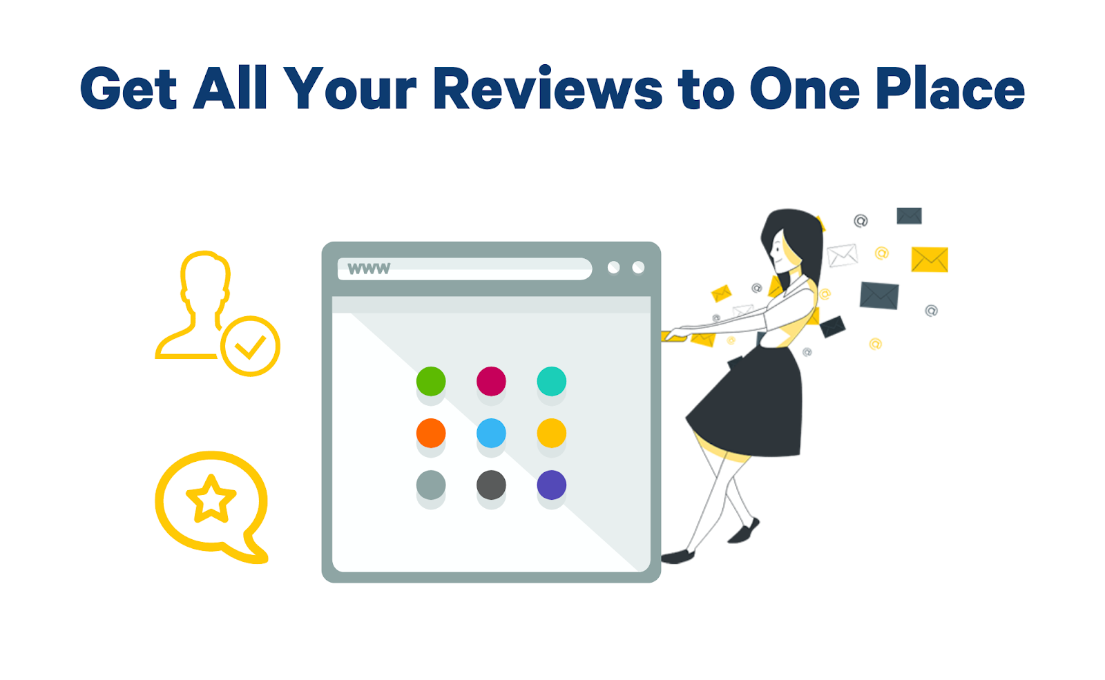 all online reviews to one place