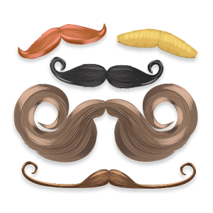 Aviary Stickers: Mustaches apk Download