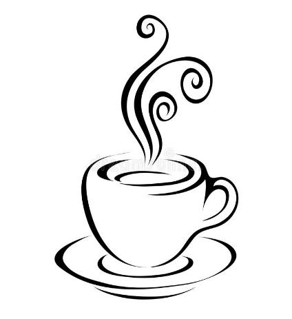 Line art coffee 5 stock vector. Illustration of close - 46830827