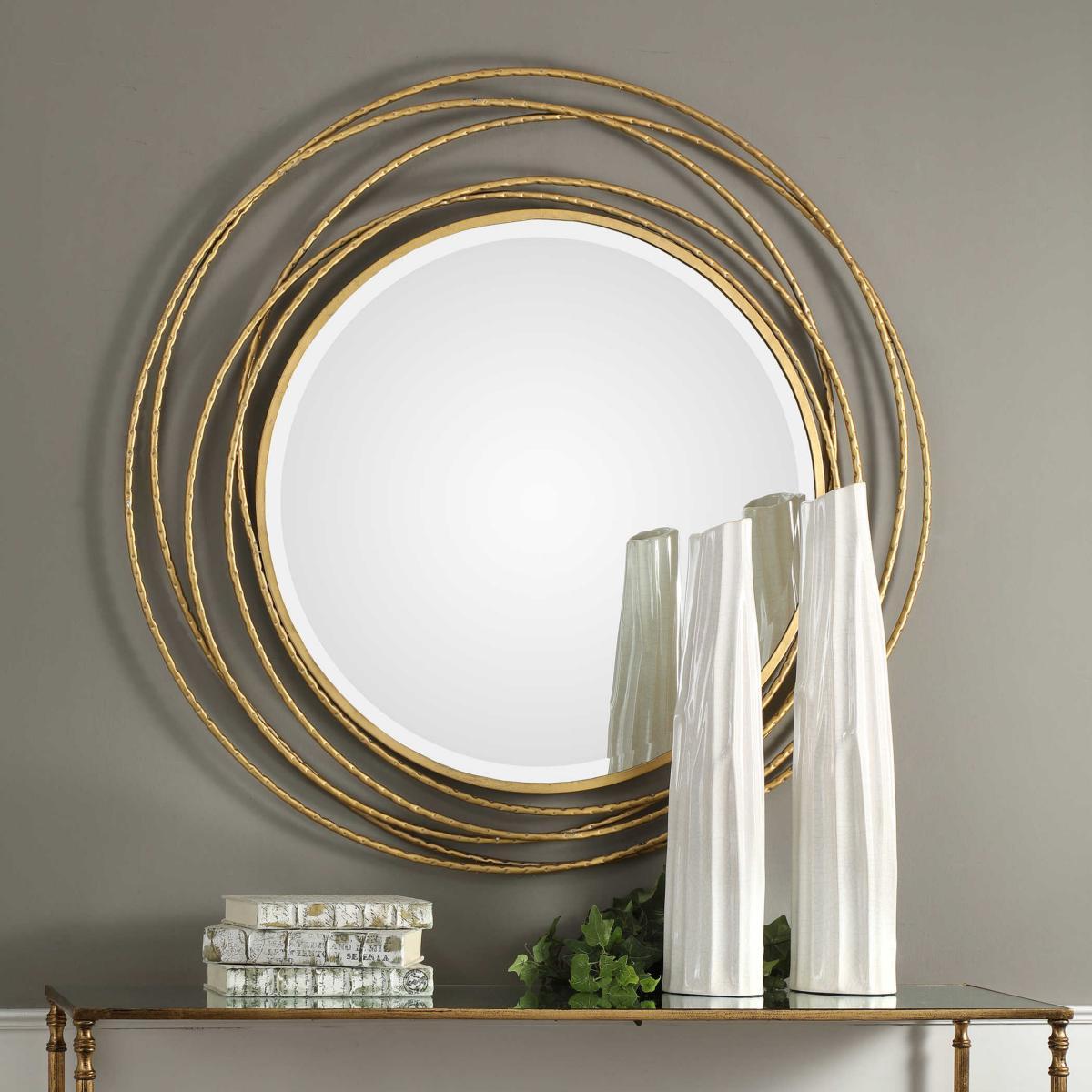 Decorative Round Bedroom Mirror 
