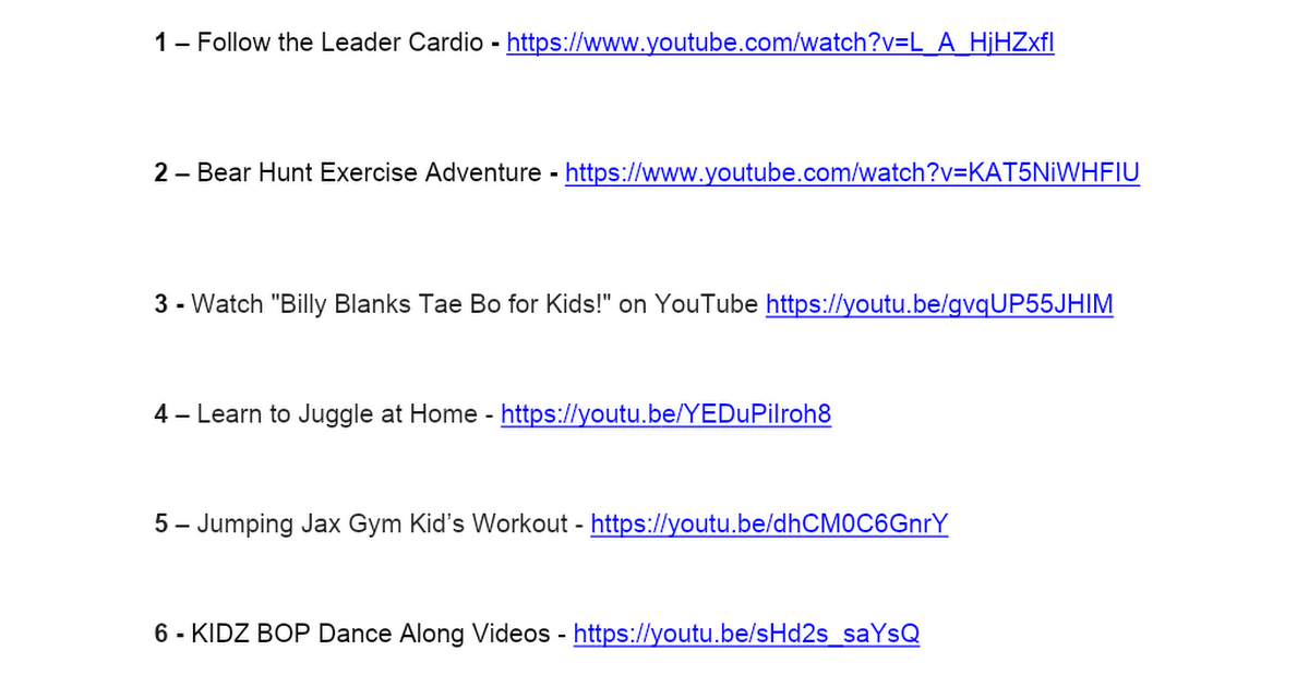 8 Great Exercise Videos.docx